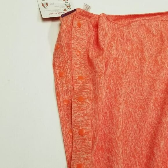 Merrell helio multi use orange heathered scarf NWT One Size Fits All - Picture 5 of 13